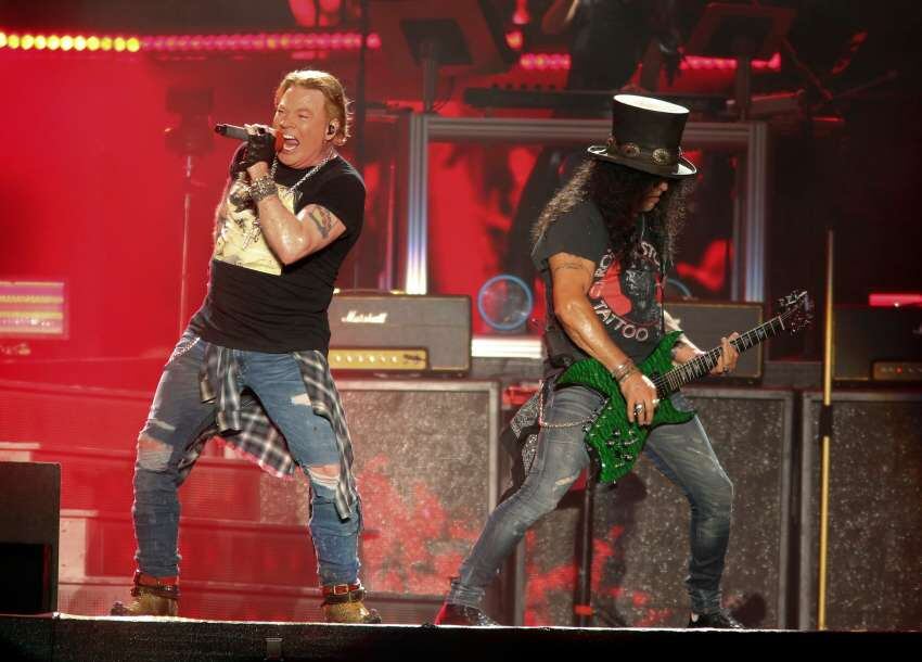 
Guns N’Roses. Es parte de la grilla del Lollapalooza 2020. | AP
   