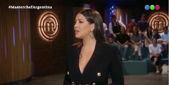 Wanda Nara mostró toda su belleza en el debut de Masterchef.