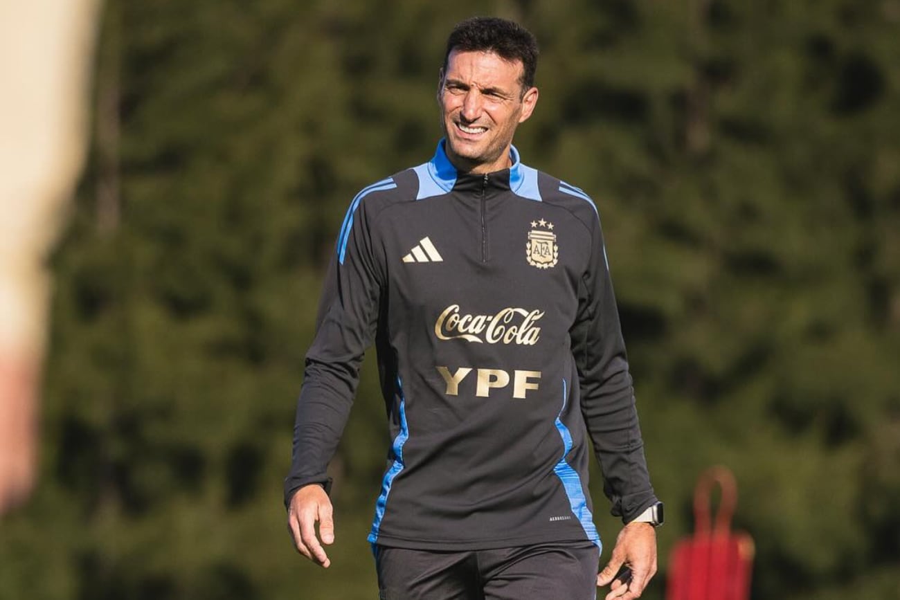 Lionel Scaloni, DT de la Selección Argentina