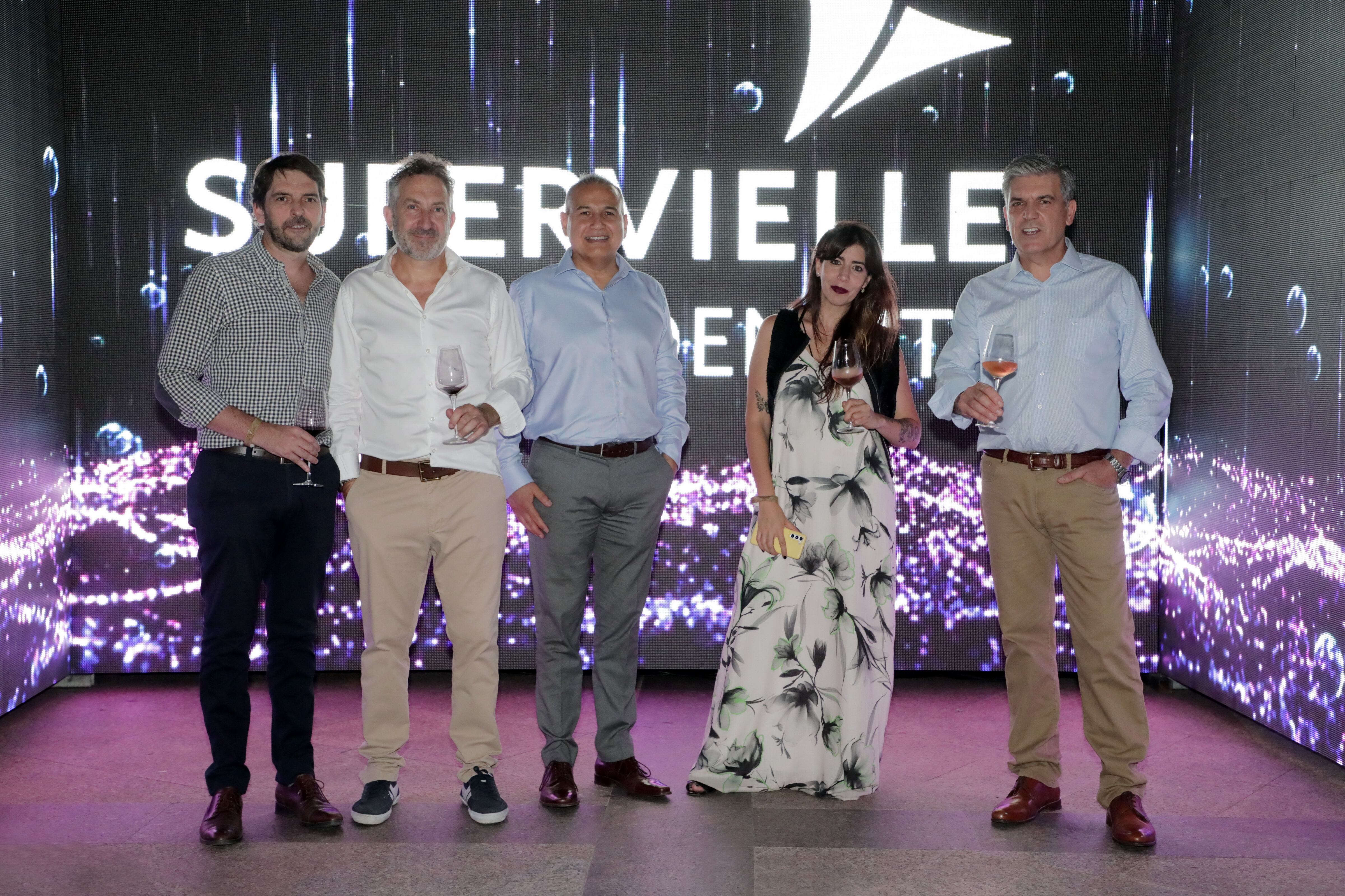 Octavio Costa, Luis Ogalde, Alejandro García, Noelia Roldán y Sergio Cavagnaro