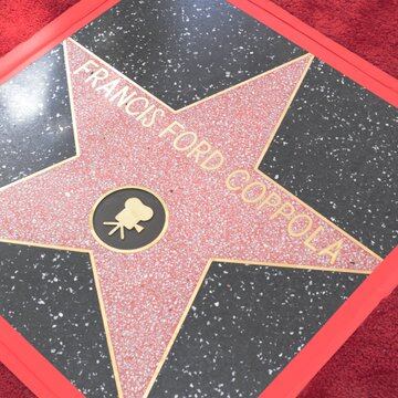 Francis Ford Coppola tiene su estrella en Hollywood