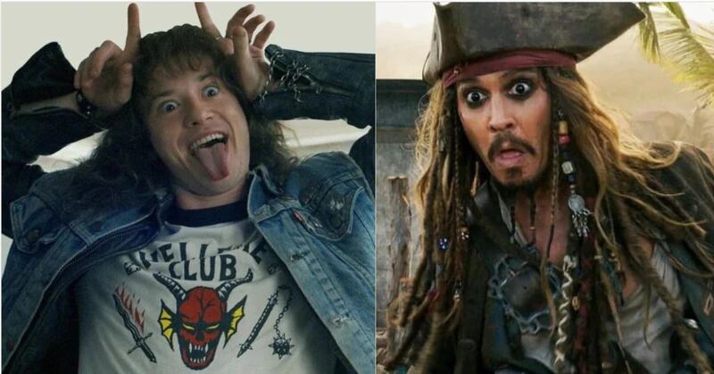 Eddie Munson y Jack Sparrow