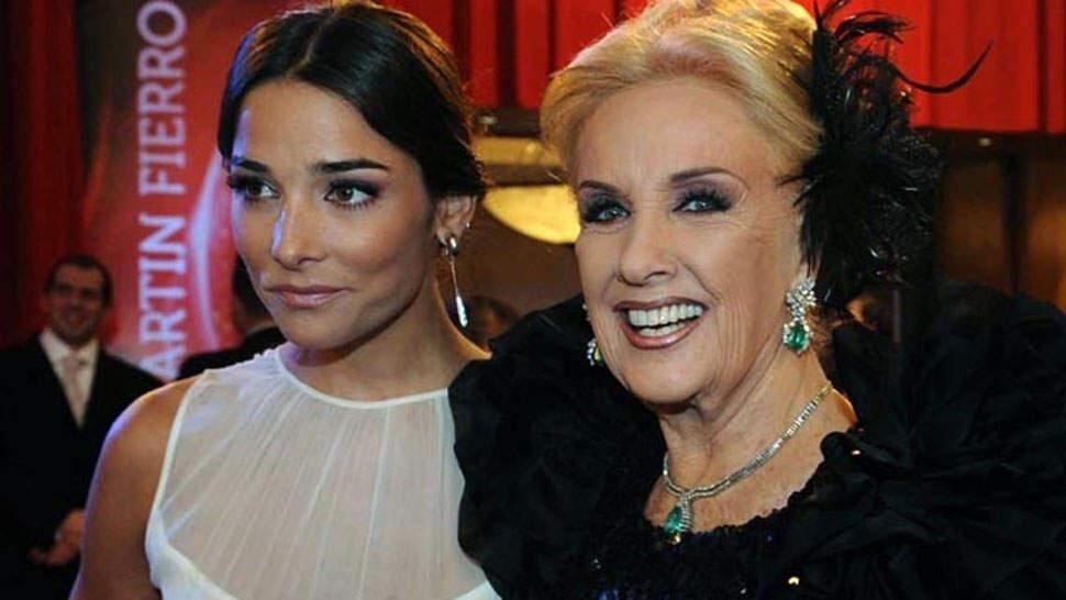 Juana Viale y Mirtha Legrand. 