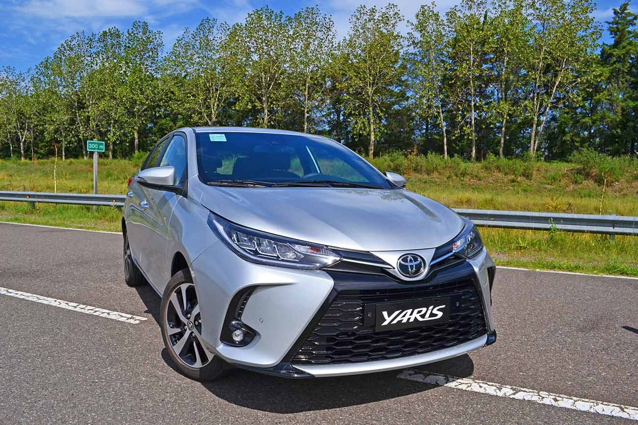 El Toyota Yaris es, por lejos, el modelo más barato en estos momentos con un precio de $ 16.855.000.