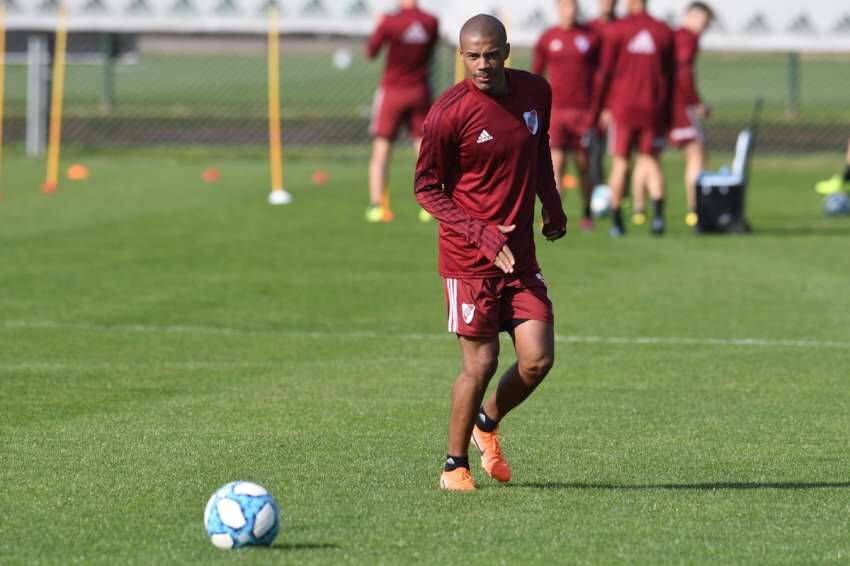 
Expectativa. De la Cruz alimenta la ilusión del mundo River; tiene chances de estar. | Los Andes
   