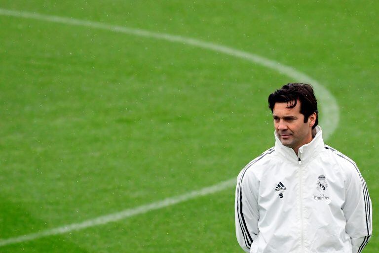 Se espera que en las próximas horas el Real Madrid oficialice a Santiago Solari como nuevo entrenador\u002E Crédito: AFP\u002E