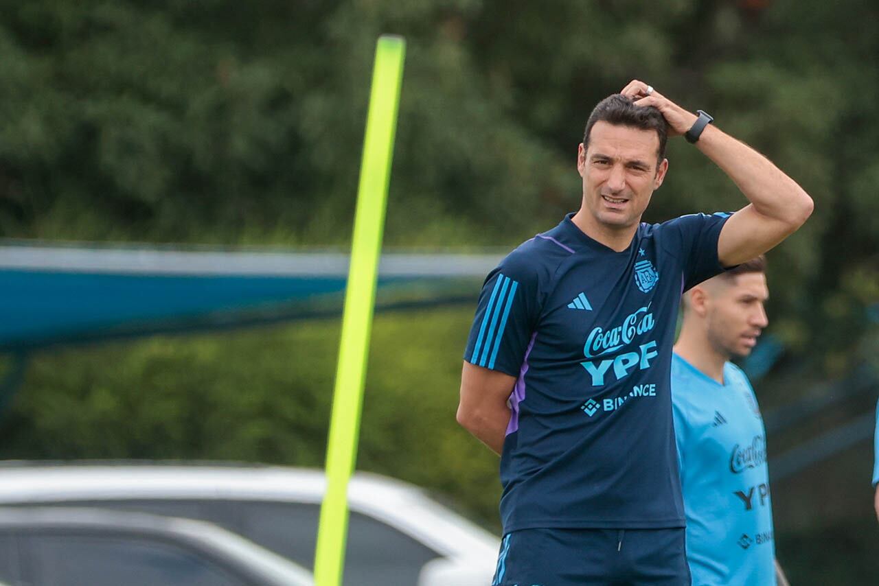 Lionel Scaloni, entrenador del seleccionado argentino de fútbol
Foto EFE