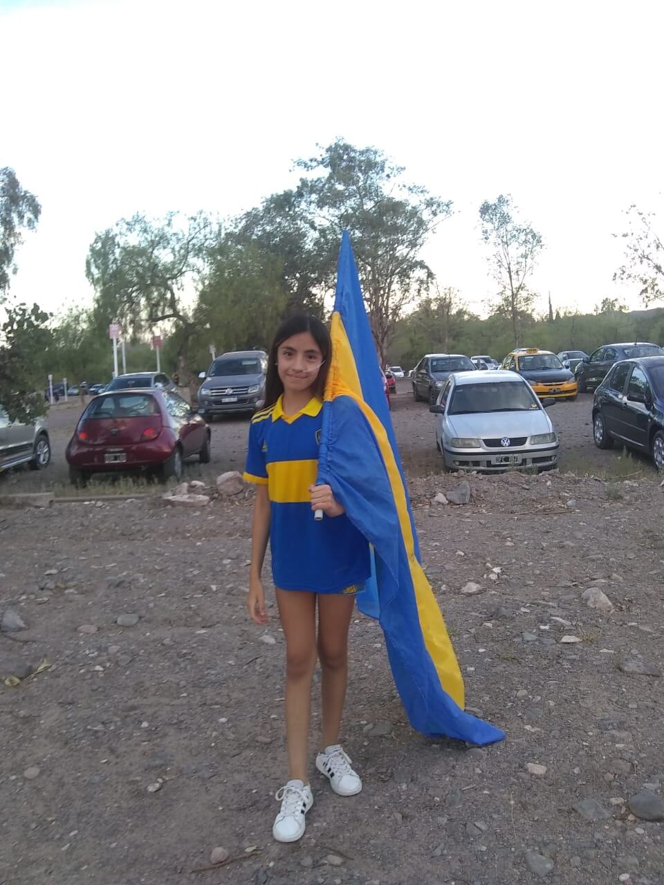 Su pasión, la azul y oro.