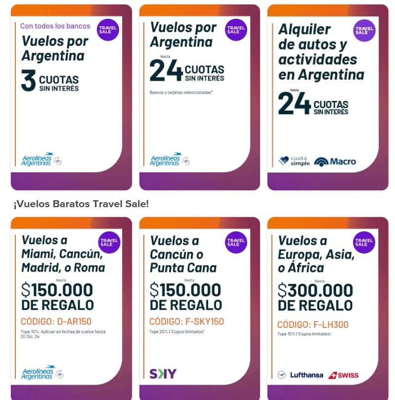 Almundo: descuentos Travel Sale 2024