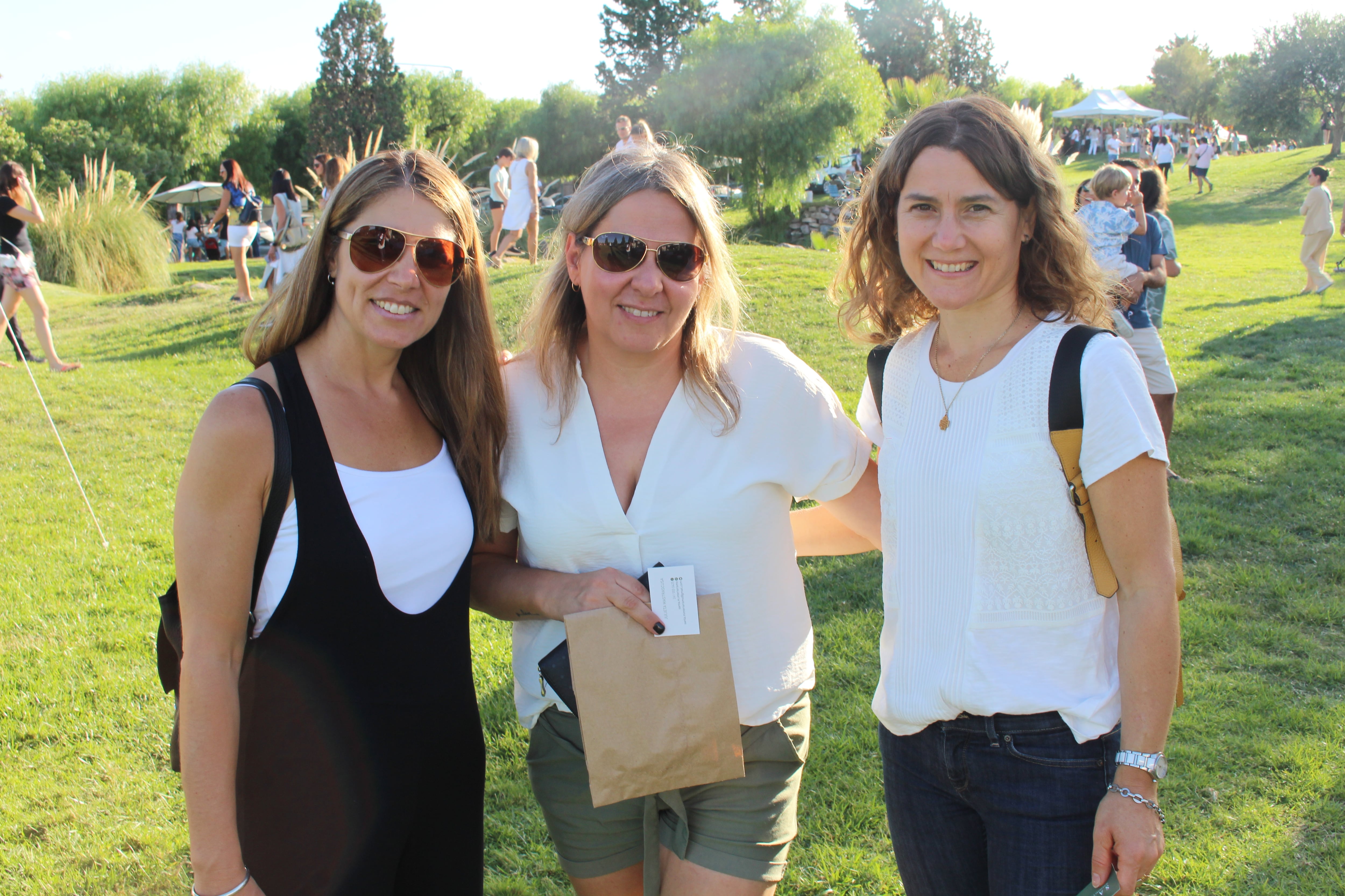 Verónica Ridolfi, Carina Suarez y Cristina Giarratana.