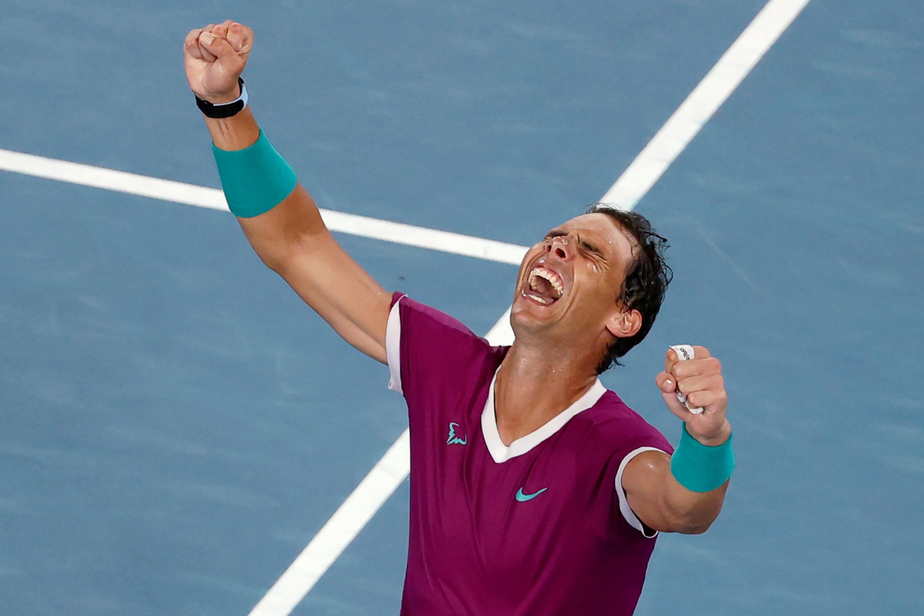 Nadal campeón del Abierto de Australia./AP