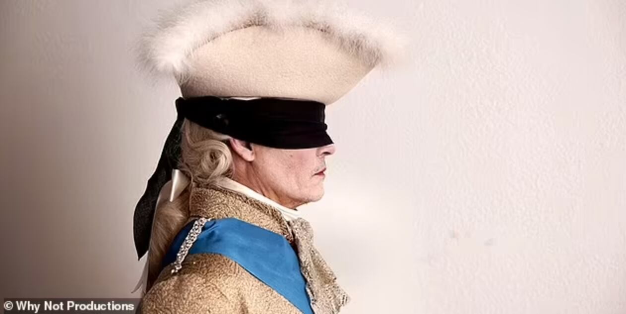 La primera imagen de Johnny Depp como Luis XV en “Jeanne Du Barry”