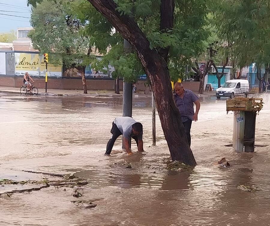 En el Sur cayó mucha cantidad de agua