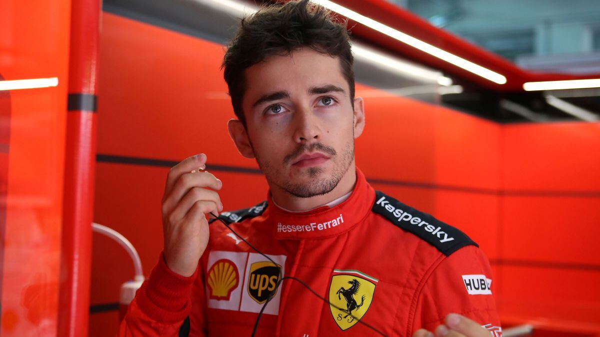  Charles Leclerc (Ferrari), que no pasó de la sexta posición en la carrera (Archivo)