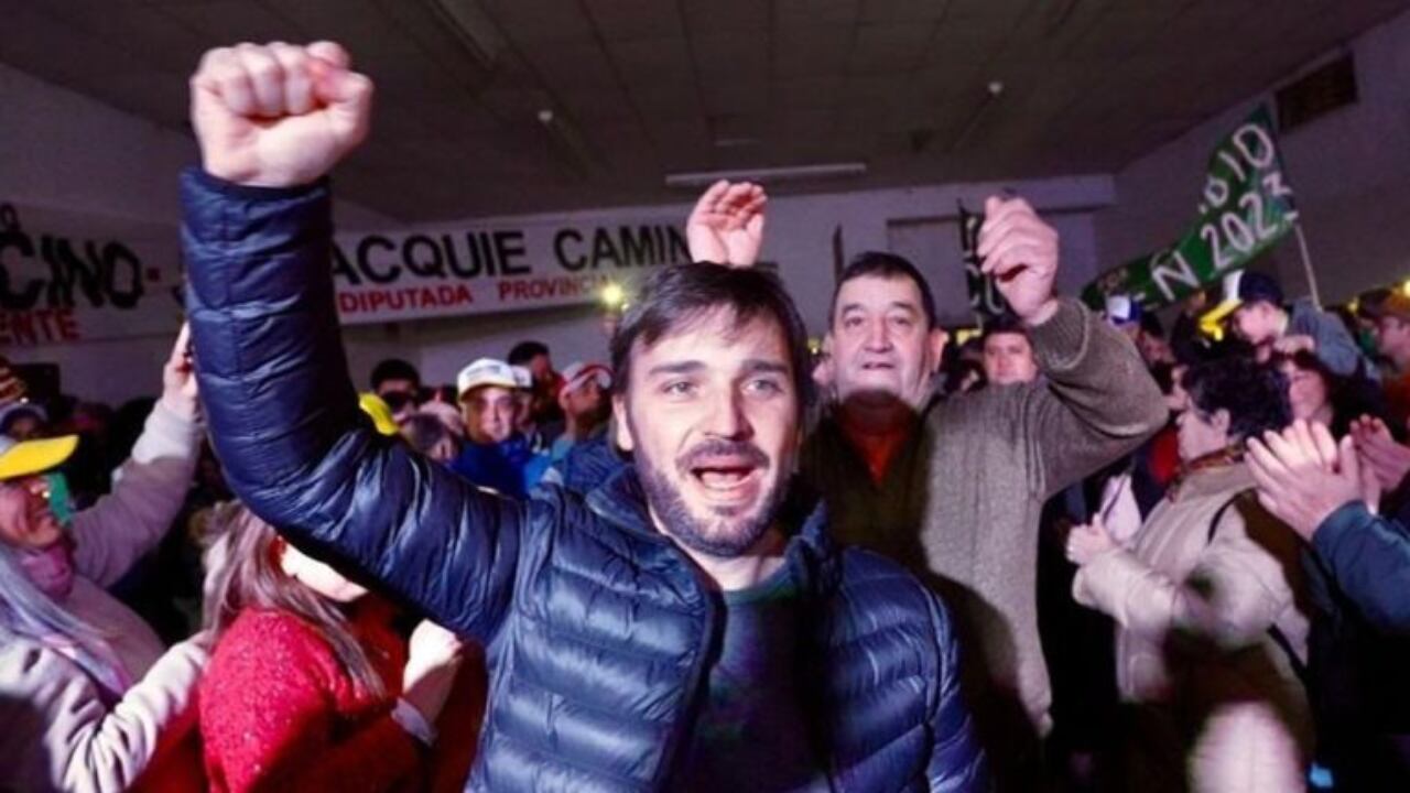 Ignacio Torres, el gobernador electo de Chubut. Es senador, tiene 35 años y le dio un nuevo triunfo a JxC. Foto: Radio 3 Cadena Patagonia