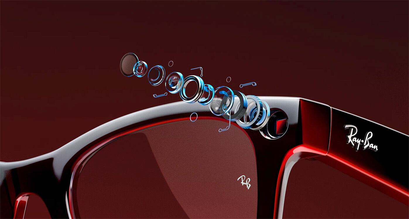 Ray-Ban Meta son anteojos smart con cámaras, parlantes y ahora suman inteligencia artificial.