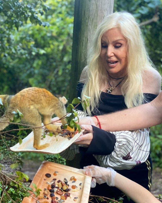 Marley empezó "Por el mundo" con el pie izquierdo por visitar un parque con monos libres y Susana como invitada