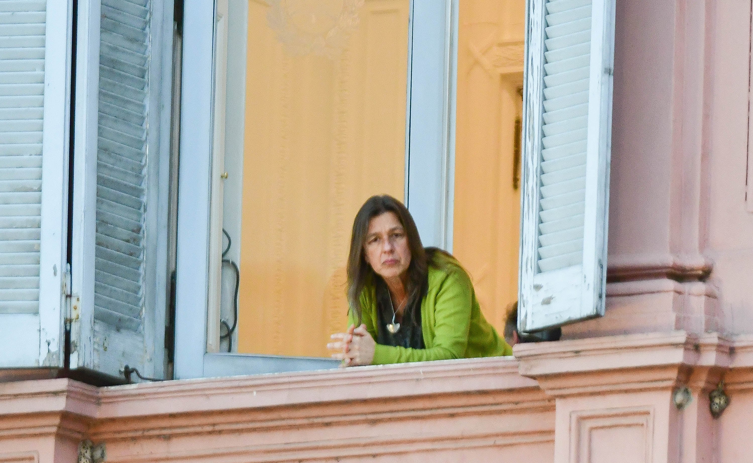 Sabina Frederic en Casa Rosada - Foto: Federico López Claro / 