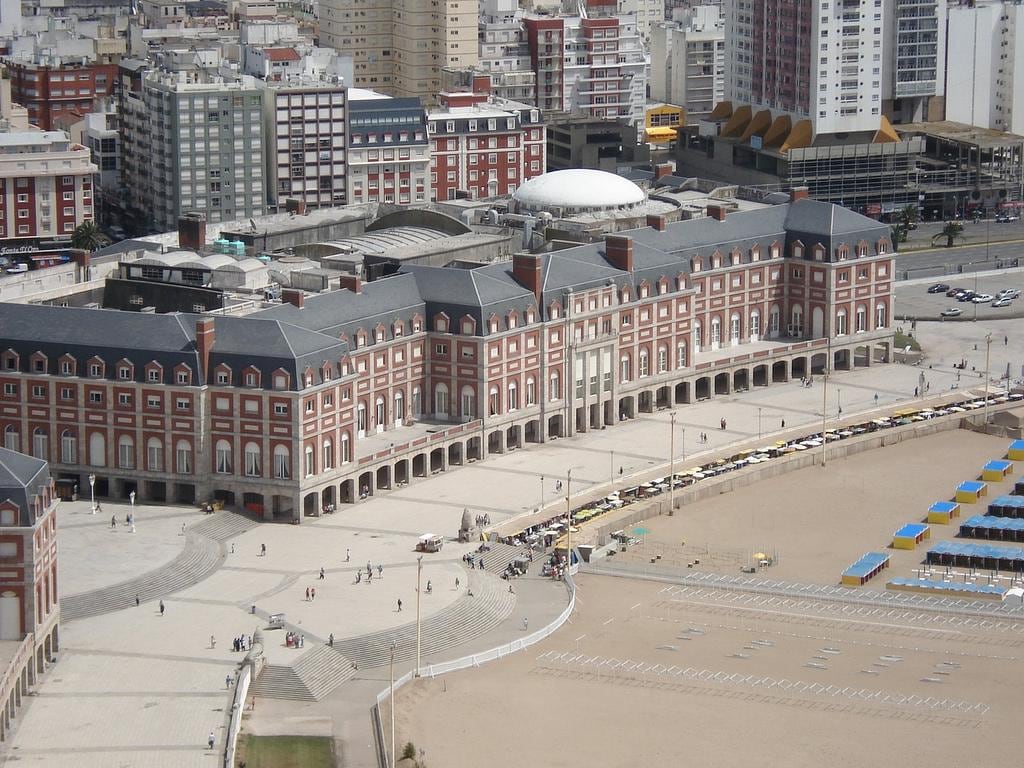 El casino de Mar del Plata.