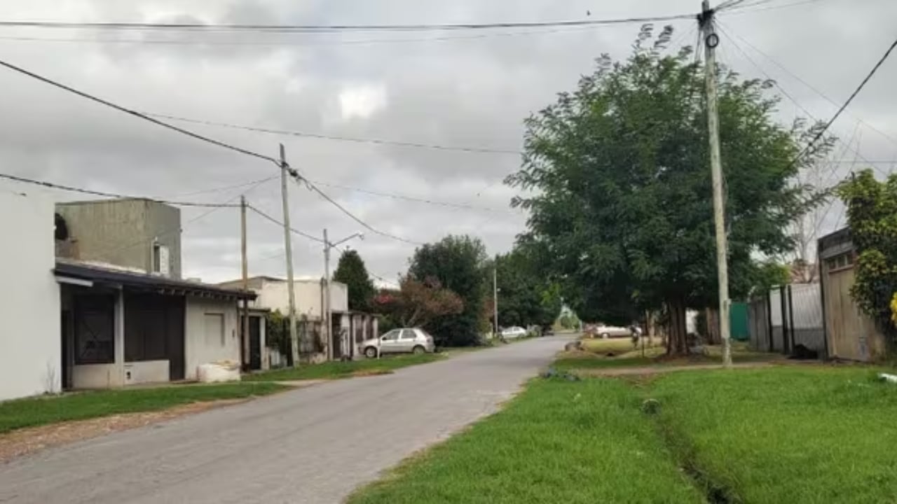 Vecindario del barrio Los Hornos, lugar donde ocurrieron los lamentables hechos. Foto: Gentileza