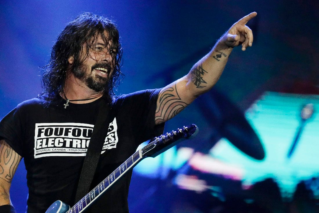 Foo Fighters una banda coconocida para los asiduos del festival en Argentina