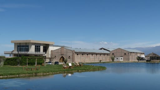 La bodega de la familia francesa Domaine Bousquet, en Mendoza.