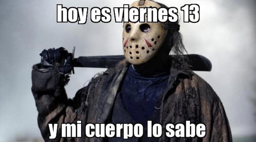 Memes por el viernes 13