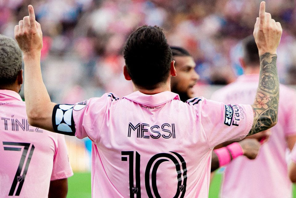 Lionel Messi, delantero argentino de Inter Miami y su gran momento goleador. (Prensa Inter)