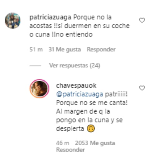 La crítica y la posterior respuesta de Paula