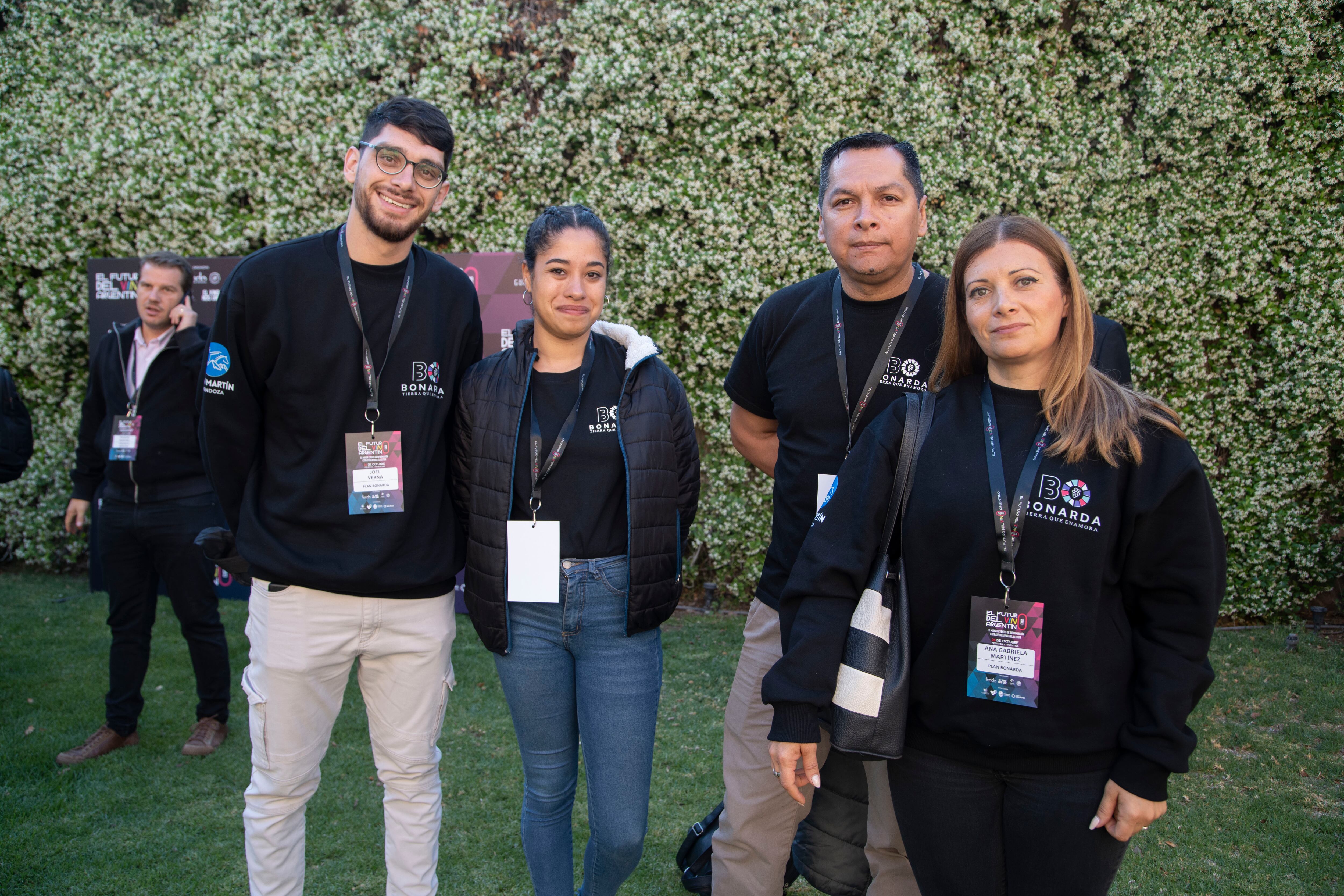 El equipo del Plan Bonarda.