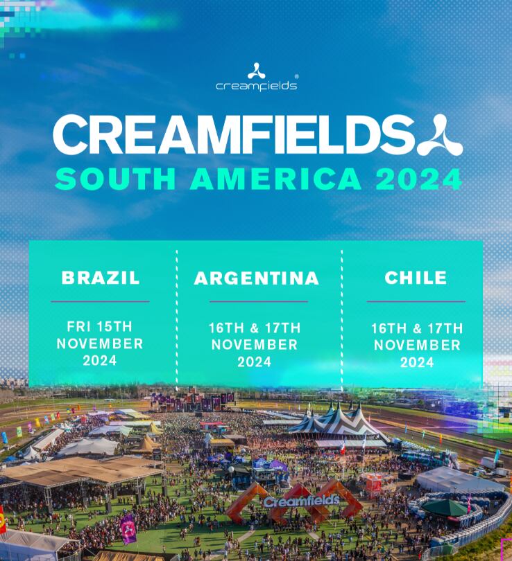 Comienza la venta general para Creamfields Argentina 2024.