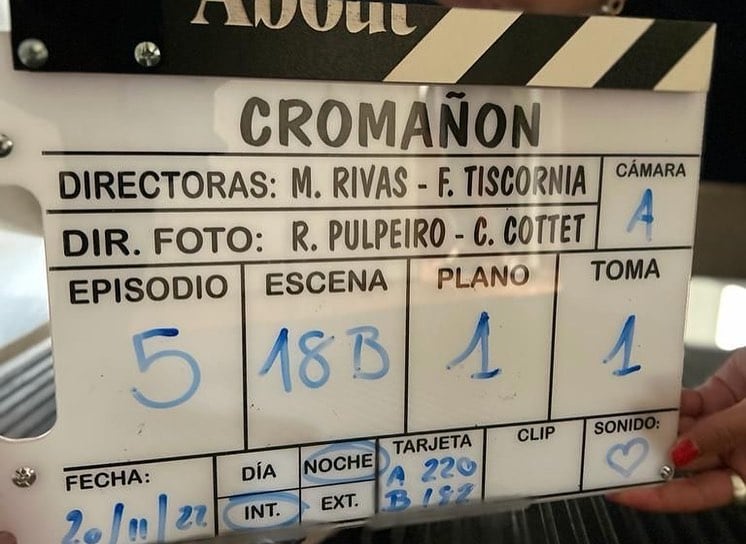 Primeras imágenes de la serie "Cromañón" / Instagram