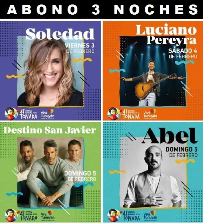 Grandes artistas, presentes en las fiestas populares más importantes de Mendoza