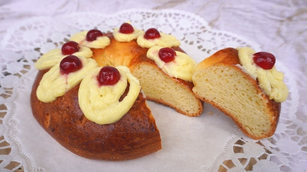 Imagen ilustrativa de una rosca de pascua sin TACC.