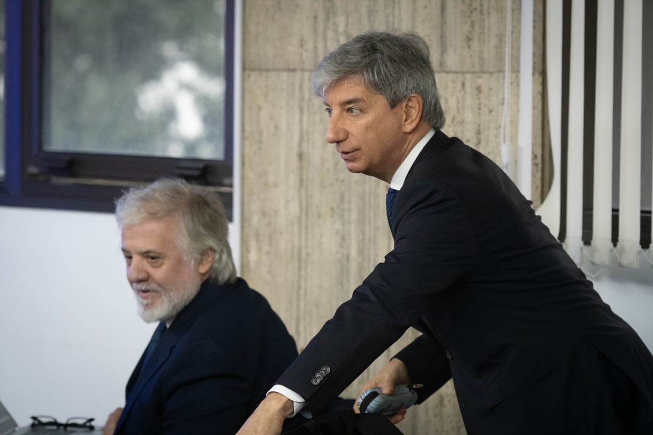 Otra jornada del juicio contra el suspendido magistrado Walter Bento en los Tribunales Federales de Mendoza 
 
Foto: Ignacio Blanco / Los Andes
