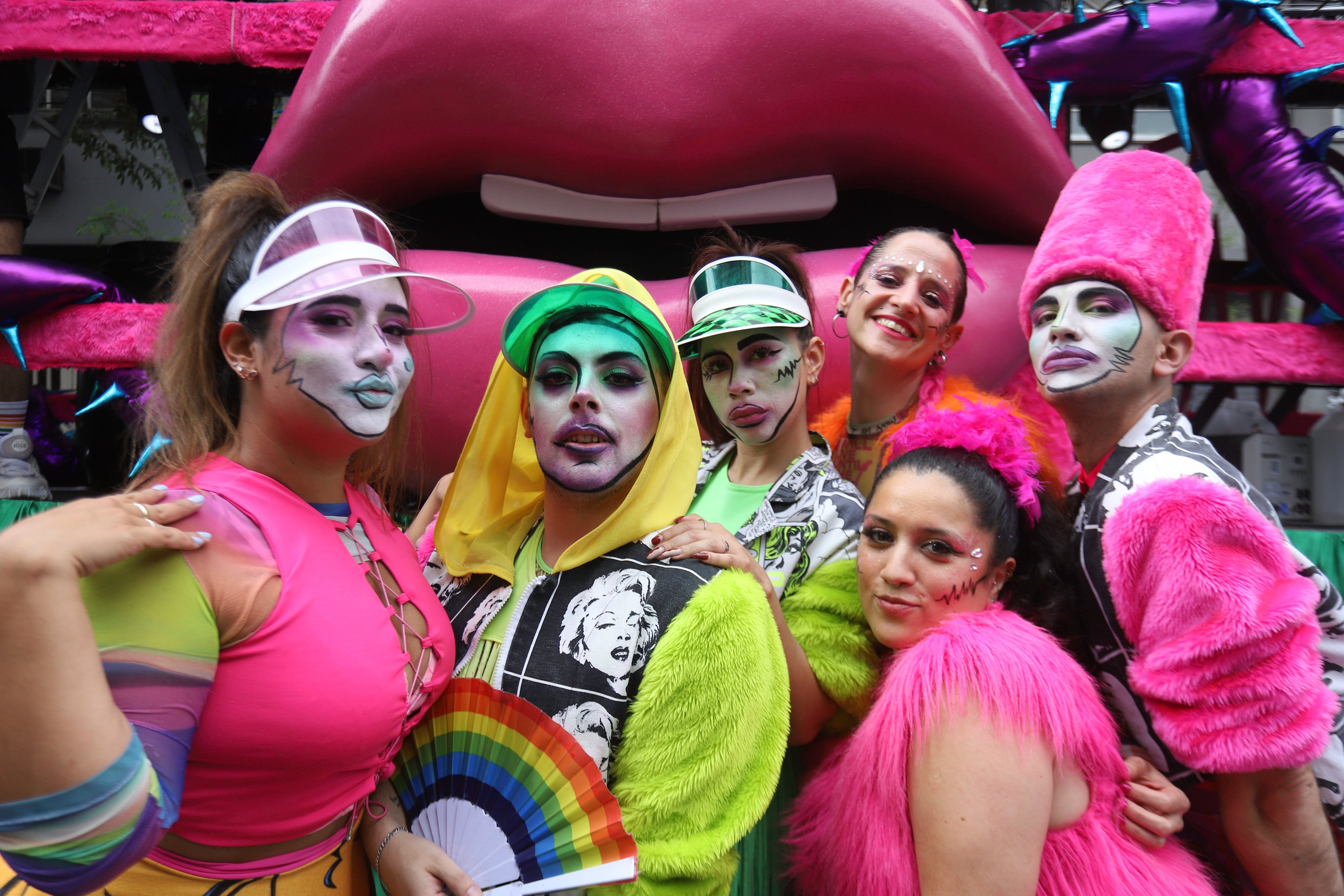 La Ciudad de Buenos Aires es este sábado el escenario, de la 33° Marcha 
del Orgullo LGBTIQ+. FOTO: MARIANO SANCHEZ 
NA