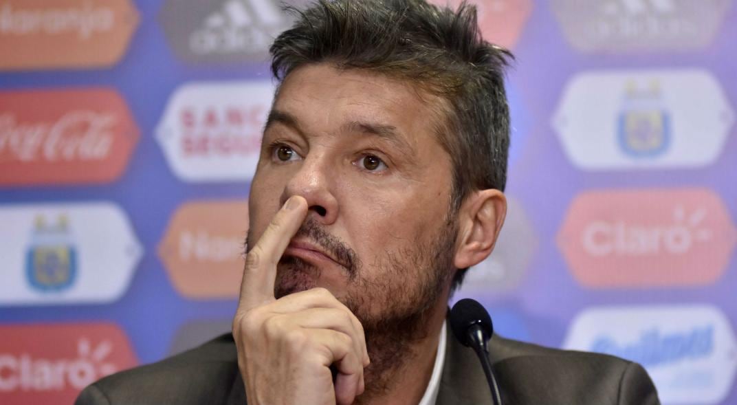 Tinelli intentó incursionar en AFA, pero no logró su cometido. 