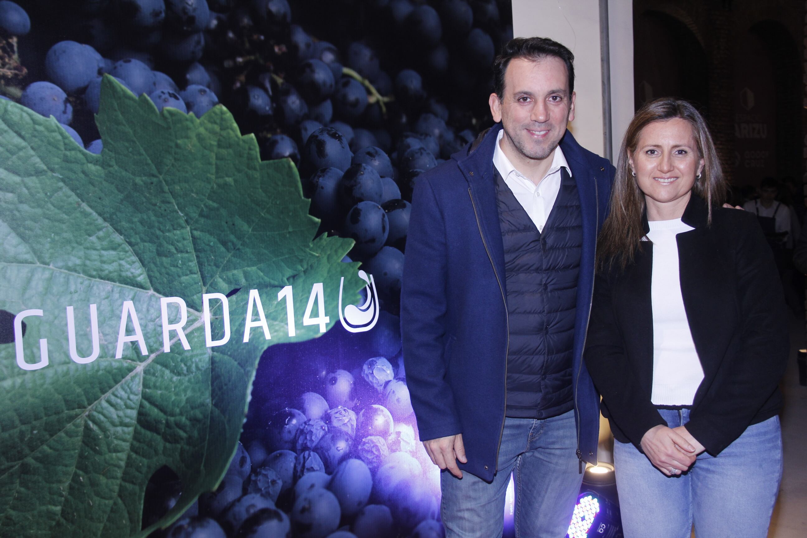 Tadeo García Salazar junto a su esposa Cecilia Orueta. 
Fotos: Fernando Grosso