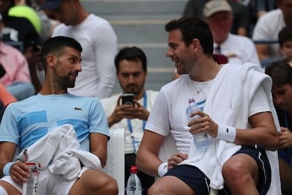 Delpo se despide del tenis con un partido de exhibición con su amigo Djokovic. 