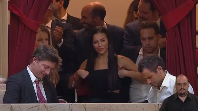 Candelaria Figueroa llamó la atención en el Congreso