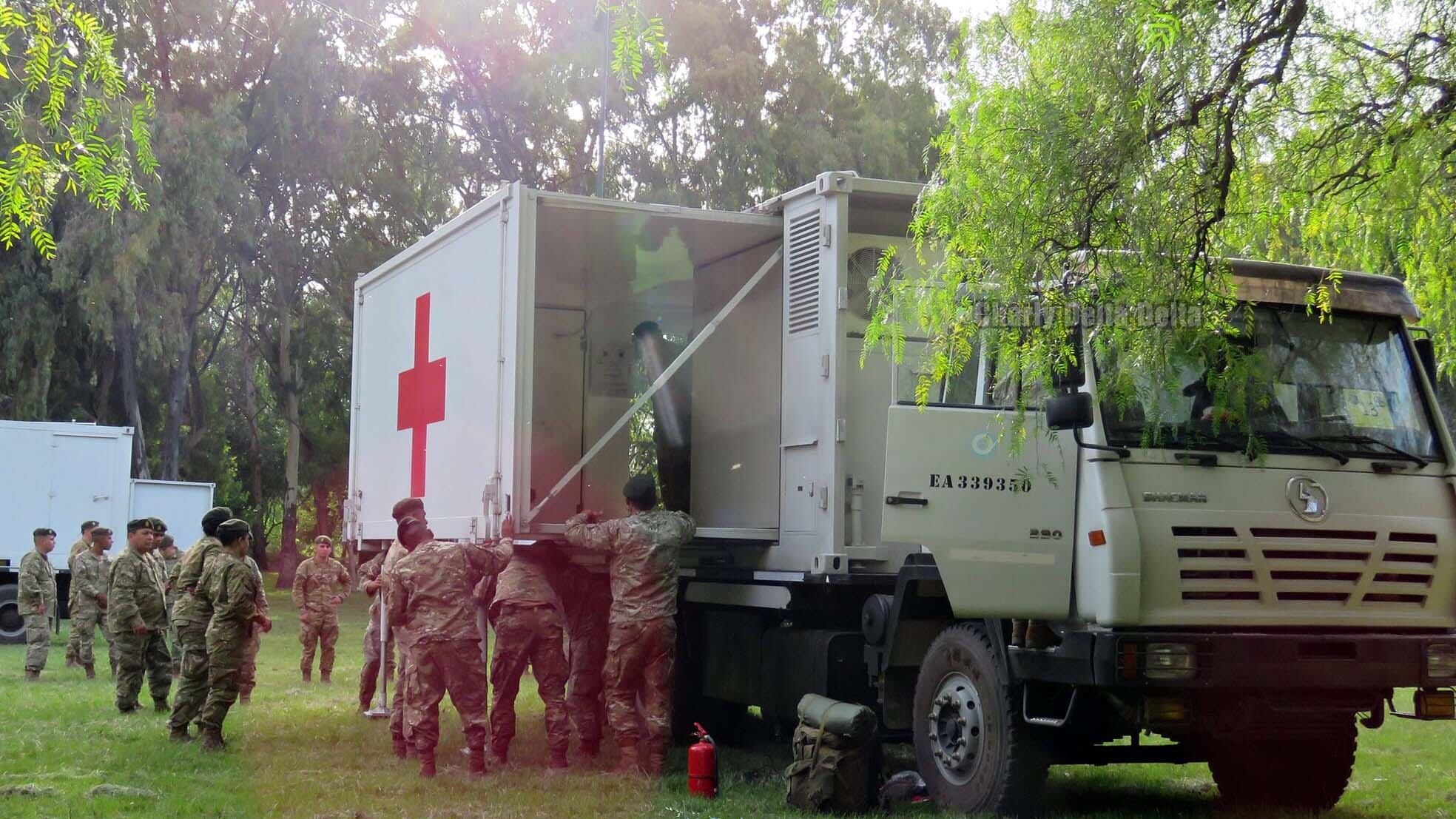 Ejercicio Conjunto Combinado de Protección Civil “Solidaridad 2022”. Foto: gentileza Charly Delta Delta