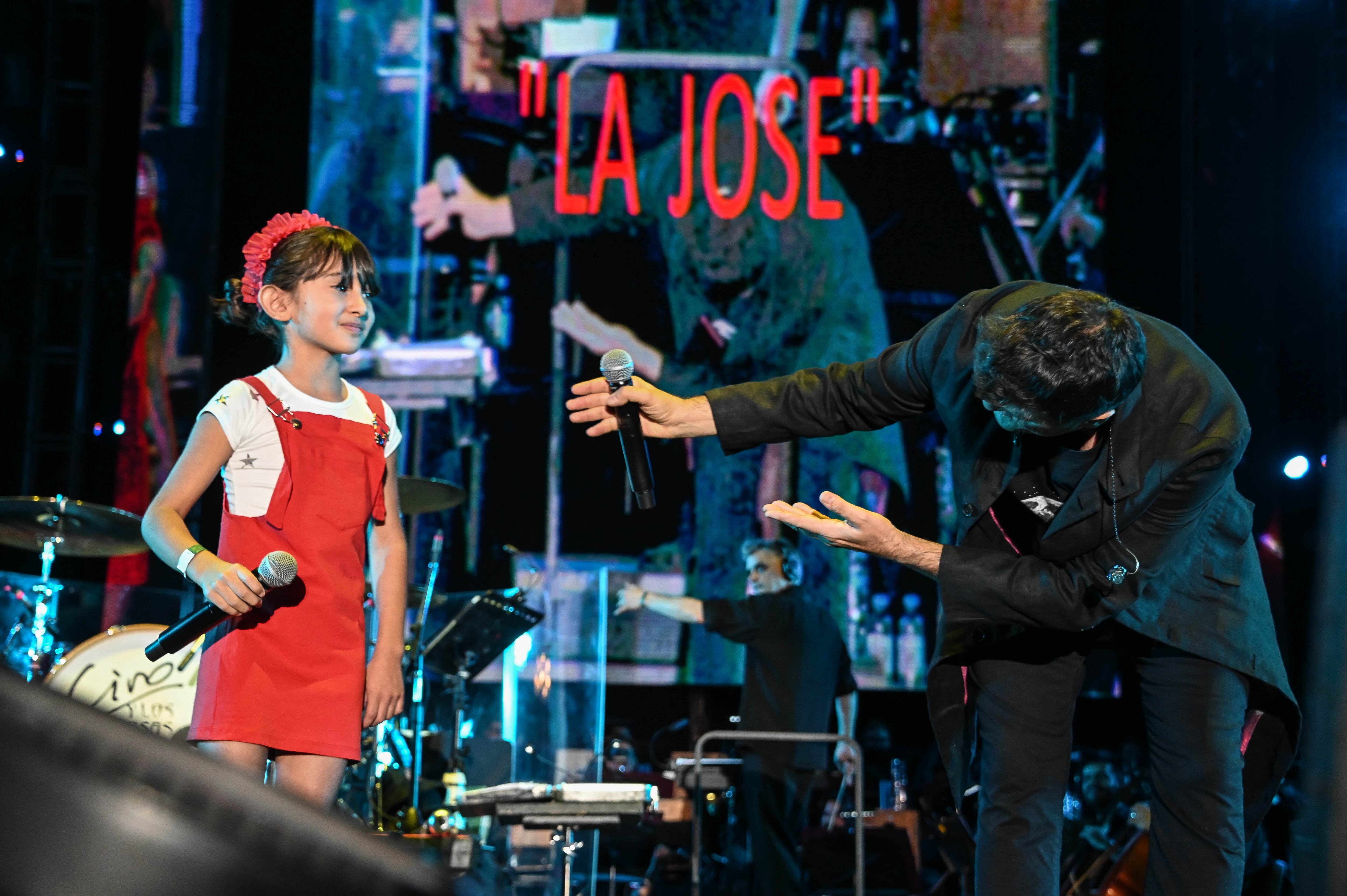 Una artista completísima y con apenas 9 años: quién es “La Jose”, la niña que brilla en escena con Ciro. Foto: Prensa Muncipalidad de Godoy Cruz.