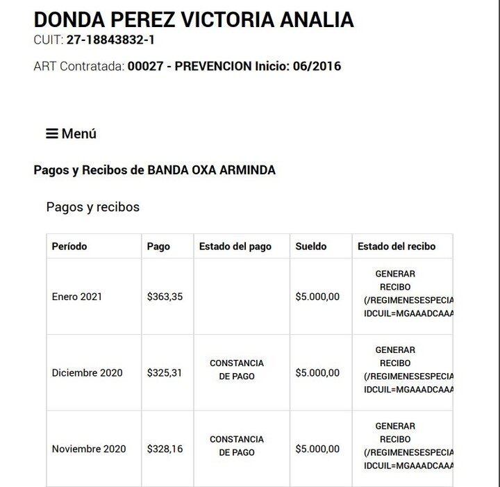 Los documentos que envió Donda a Clarín