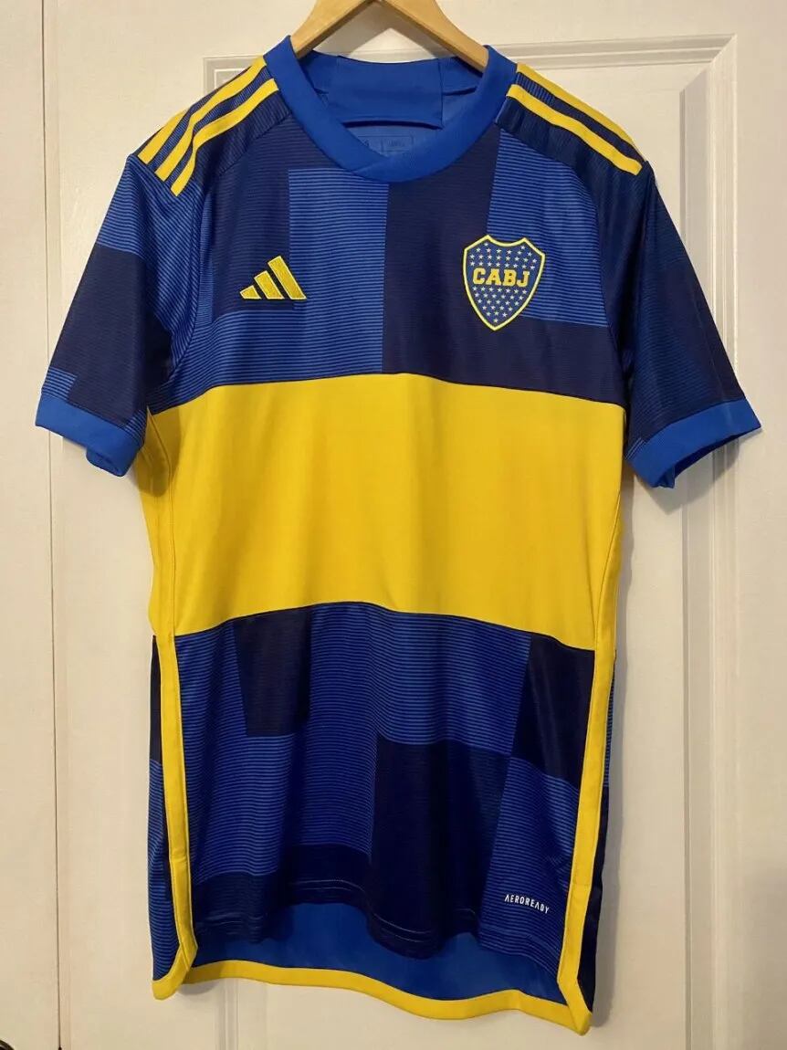 La posible nueva camiseta de Boca