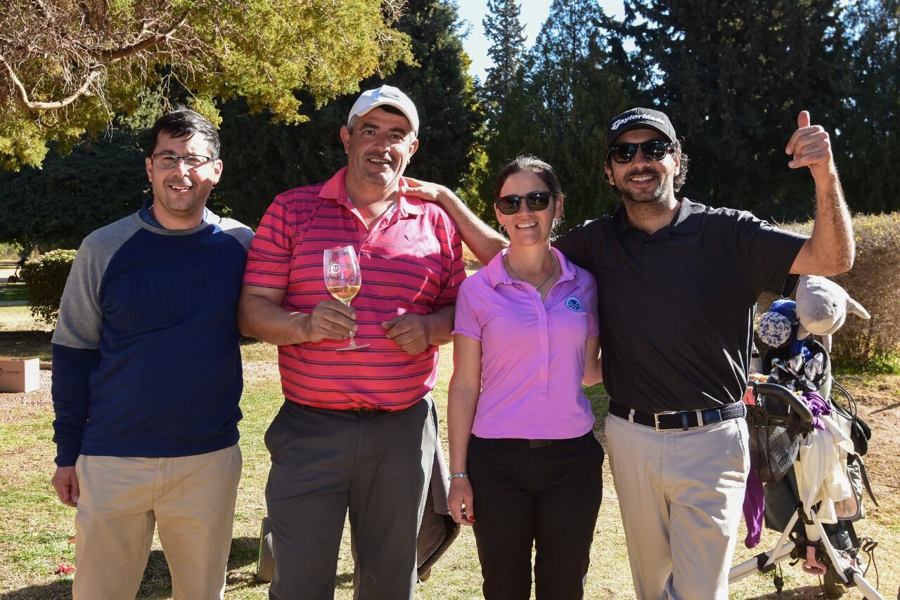 Pablo Uano, Diego Videla, Gabriela Uano y Eduardo Simón