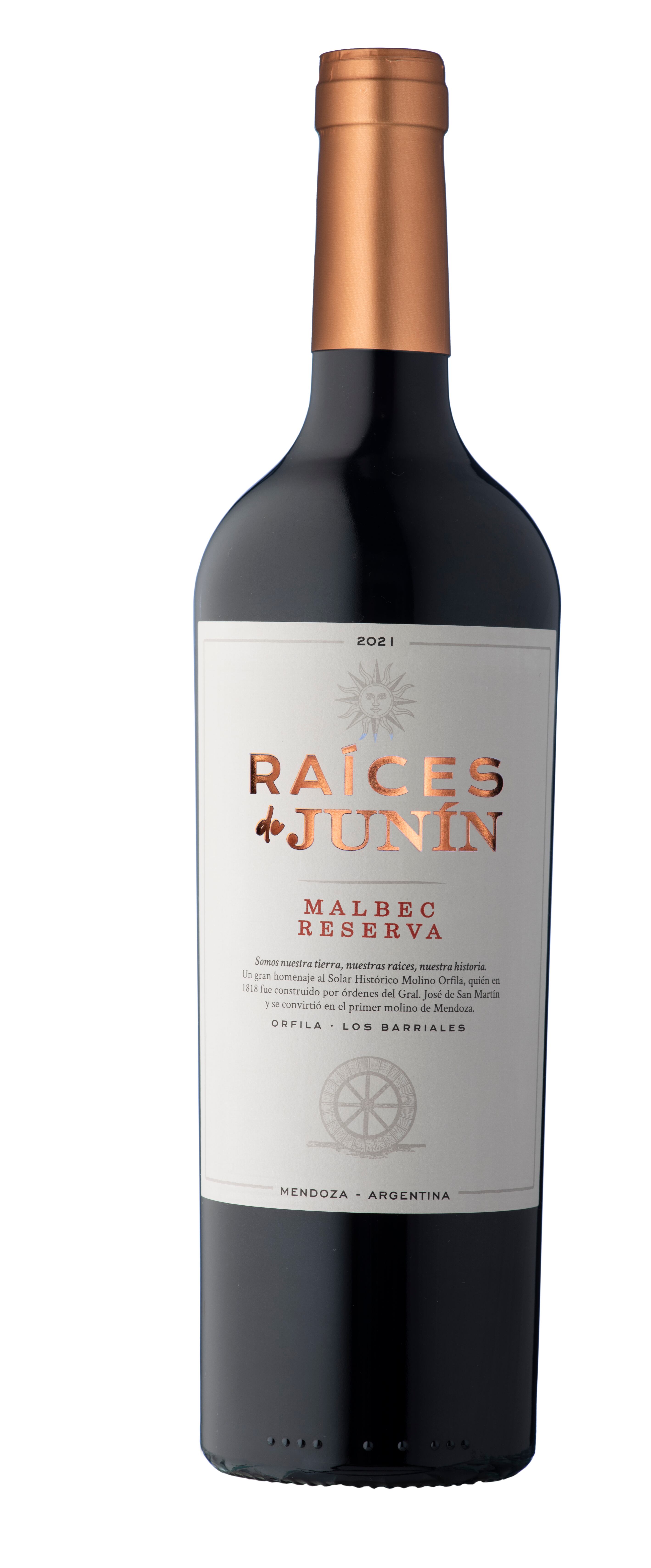 El Malbec de Raíces de Junín. - Gentileza