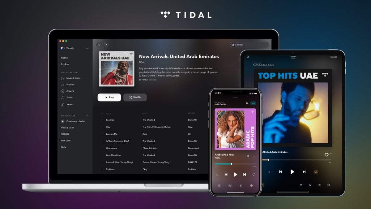 Así es la app Tidal: música de mejor calidad y a bajo precio en Argentina