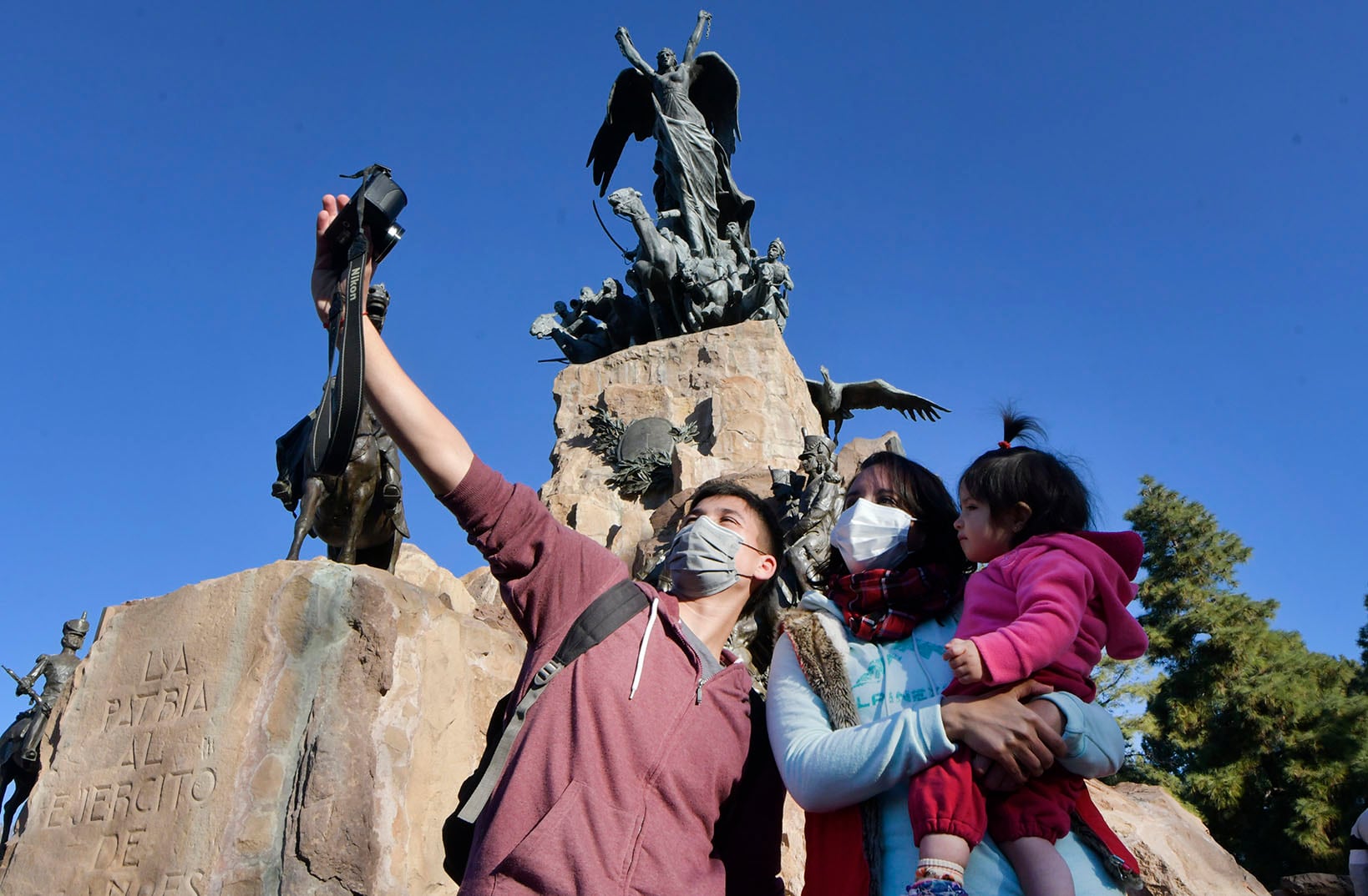 Cerro de la Gloria - Foto: Orlando Pelichotti / Los Andes 