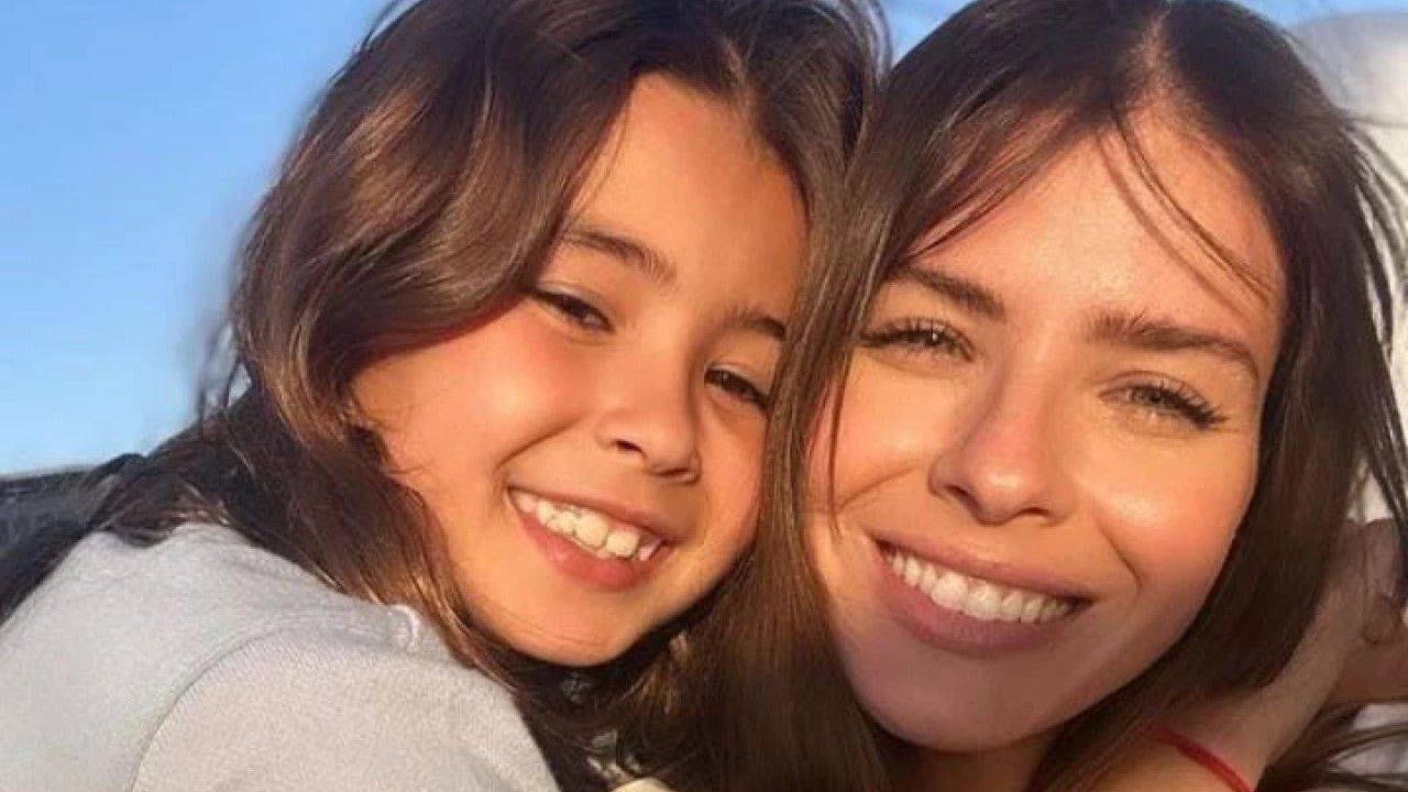 La China Suárez sorprendió al combinar un look relajado de entre casa con su hija, Rufina