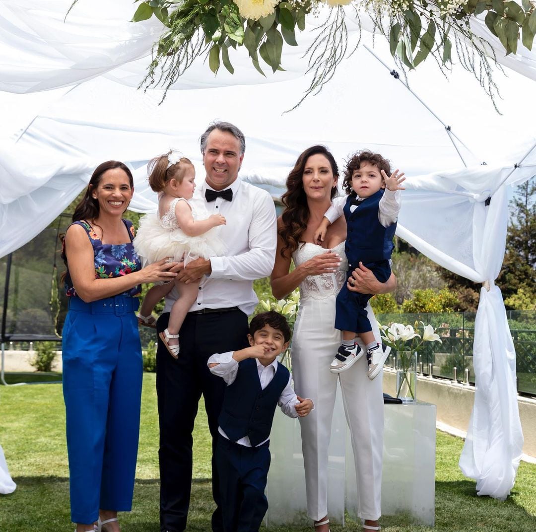 Luciana Aymar se casó con el extenista Fernando González.